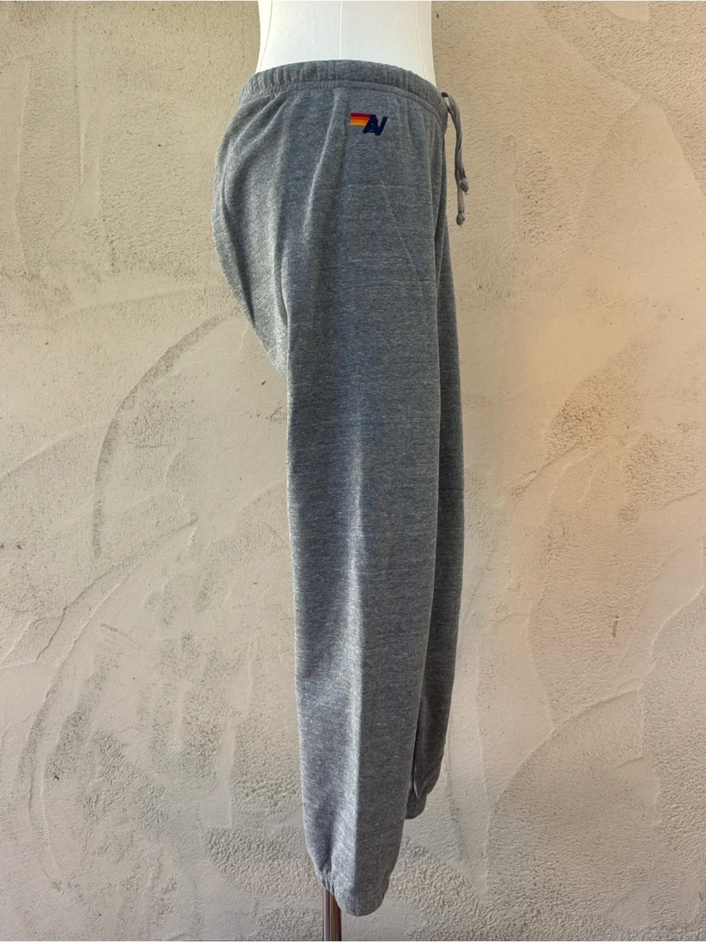 Aviator Nation 5-Stripe Sweatpants Heather Gray Size S - Picture 6 of 12